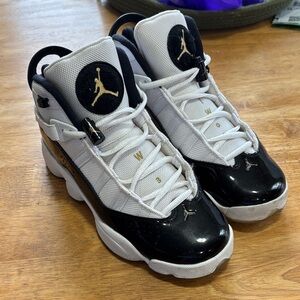 Jordan Kids Sneakers Black and White